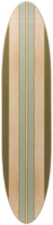 Creative Co-Op Surfboard Style Wood Wall Decor - Image 3