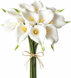 Mandy's 12pcs White Calla Lily Artificial Flowers by Mandys