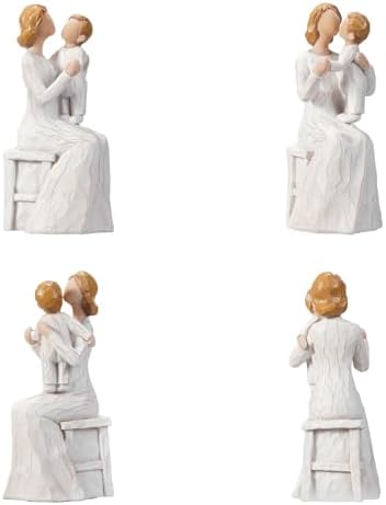 Mother and Baby Figurine, New Mom Gift Resin Statue, Motherhood Sculpture - Image 6