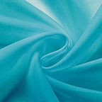 Turquoise Sheer Curtains 90 Inches Long 2 Panels - Image 6