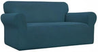 Easy-Going Stretch Oversized Loveseat Couch Covers Washable Deep Teal | 1-Piece - Image 9