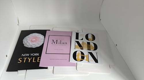 3 PCS Faux Decorative Books for Home Decor-Coffee Table Books Decor-Aesthetic Fake/Faux Books for Decoration,libros Decoration for Coffee Table, Shelf Accessories (3-Mix-MilanNewYorkLondon) - Image 7