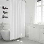 3 Pieces Bathroom Decor Black Bathroom Wall Art Relax Renew Refresh - Image 4