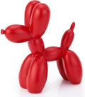 4 Inch Matte Red Balloon Dog Sculpture by AMOIENSIS