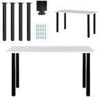 LCSDLHLSY Table Legs 32 inch, Adjustable Square Furniture Legs, - Image 5