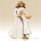 Mother and Son Figurine, Mom and Boy Resin Gift, Family Sculpture - Image 7