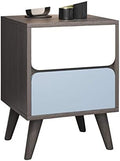 Side Table Drawer Bedroom Korean Style Table Side Table Wardrobe Four Corner by Unknown