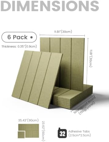 Fluxynara Felt Bulletin Board & Cork Board Alternative 36'' x 24'' - 6 Pack - Image 2