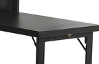 SEI Furniture - Minford Fold-out Convertible Desk - Black - Transitional Design - Image 10