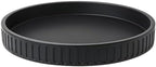 12in Decorative Tray for Coffee Table Tray Decor, Black 100% Solid Concrete Decorative Round Tray for Kitchen, Living Room, Home Decor by KULEDM