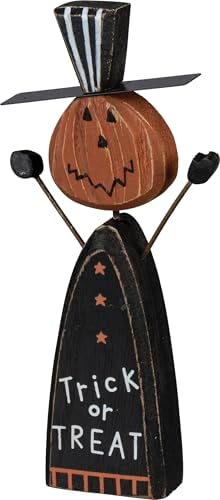 Primitives by Kathy Halloween Trick Or Treat Chunky Sitter by PrimitivesbyKathy