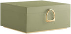 SONGMICS 2-Layer Jewelry Box with Handle, Removable Tray, Floating Effect by SONGMICSbySONGMICSHOME