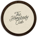 CFFJLHN The Homebody Club Wall Art, Retro Motivational Wall Decor Positive Affirmations Wall Decor,Inspirational Retro Wooden Round WallDecor for Home Bedroom Dorm, NewspaperWall Art 10x10 by Unknown
