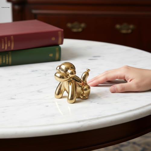 Gold Home Décor Balloon Figurine Accent (Monkey) - Image 2
