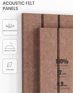 Fluxynara Felt Bulletin Board & Cork Board Alternative 36'' x 24'' - 6 Pack - Image 5