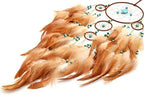 Urdeoms Brown Dream Catchers Wall Decor for Girls Dreamcatchers Wall Decor - Image 5
