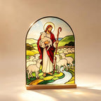 KOMI Jesus and Lambs Stand Statue Acrylic Catholic Icons Ornament Home Altar Decor Christian Gifts - Image 4