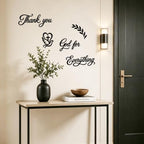 Thank You God for Everything Wall Decor Sign, 7-Piece Set - Image 5