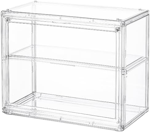 BOHOIDEE 2 Tiers Clear Display Case by BOHOIDEE-CreativeDisplay