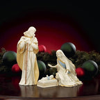 Lenox 6238430 First Blessing Nativity 3-Piece Holy Family Figurine Set - Image 5