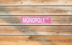 Pink Monopoly Rm Game Wall Decor Metal Tin Signs Street Poster Cute Room Decor For Teen Girls 4x16 Inch - Image 6