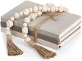 Feifeiya 3 Pieces Faux Decorative Books Set for Home Decor,Classical Grey by Feifeiya