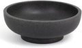 YMXYJM Decorative Resin Bowl, Large Fruit Bowl, Artificial Stone Black by YMXYJM