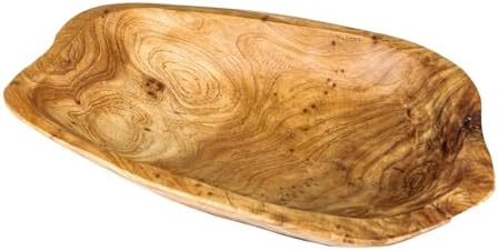Wenrulgar11“ Small Wooden Decorative Dough Bow Fruit Key Cedar Bowl by Unknown