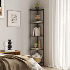 SUNMORY 5 Tier Corner Shelf, 65" Tall Corner Shelves for Living Room Decor - Image 6