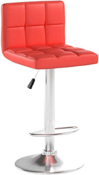 Homall Bar Stools Modern PU Leather Adjustable Swivel Barstools, Armless - Image 5