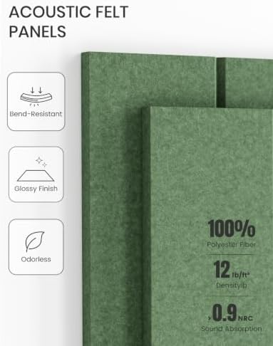 Fluxynara Felt Bulletin Board & Cork Board Alternative 48'' x 36'' - Image 5