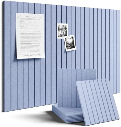 Fluxynara Felt Bulletin Board & Cork Board Alternative 36'' x 24'' - 6 Pack by FLUXYNARA