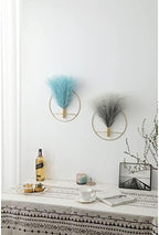 Pretty Jolly Boho Pampas Wall Decor Gold Metal Wall-Mounted Art - Image 4