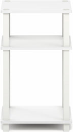 Furinno JUST Side Table, 3-Tier Open Shelf End Table, Toolless Assembly Night - Image 4