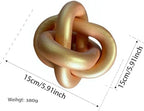 Wood Knot Decor -Coffee Table Decor,Gold Decor Shelf Decor - Image 3