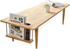 WoodShine Mid Century Modern Mini-Swing Wooden Coffee/Tea Table, Japanese by WoodShine