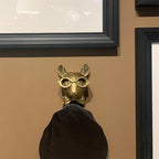 GUASDIE Animal Wall Decor: Faux Deer Head Mount, Resin Animal Head Wall Hanging for Living Room, Bedroom, Bathroom, Kitchen, Unique Art, Sculptures Home Decor, Gift, Rat - Image 5