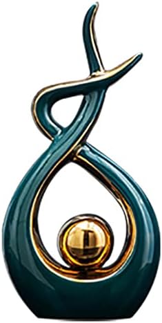 Norrclp Home Decor Modern Abstract Art Ceramic Statue Table Decor (Large) by Norrclp