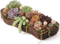 Nuogo 19 Inch Wooden Wavy Edge Dough Bowl Supplies, Brown by Nuogo