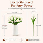 Mandy's 28pcs Artificial White Tulips - Image 3