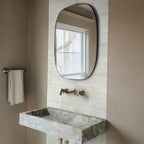 Smart Tiles Peel and Stick backsplash, Stacked White & Grey, 11.43"x9" - Image 6