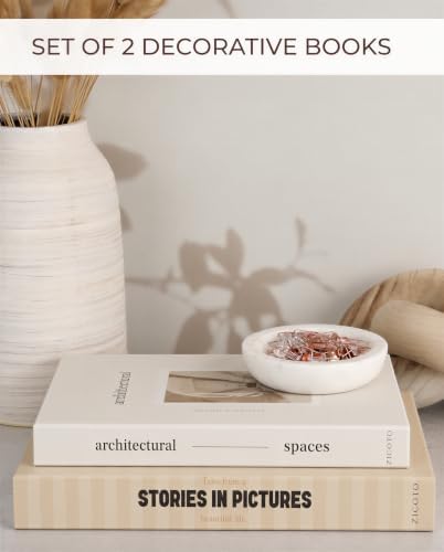 ZICOTO Beautiful Decorative Books Set of 2 for Your Coffee Table & Shelf - Image 4