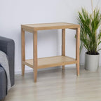 SICOTAS Rattan Night Stand Bedside Table - Image 6