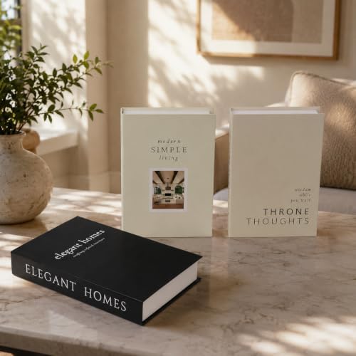 3 Faux Decorative Books for Home Decor,Coffee Table Books,Fake Books libros - Image 2