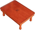 Multifunctional Square Folding Coffee Table, Hand-Painted Wooden Korean Style by Unknown