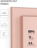 Fluxynara Felt Bulletin Board & Cork Board Alternative 48'' x 36'' - 12 Pack - Image 5