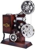POPGIFTS Movie Projector Music Box, Mini Antique Vintage Music Box Plays by Unknown