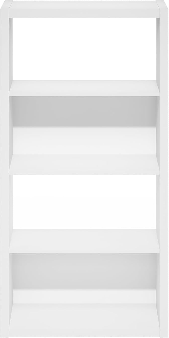 Furinno Viola Book Shelf, 4-Tier Bookshelf, Extra Thick Frame Bookcase - Image 6