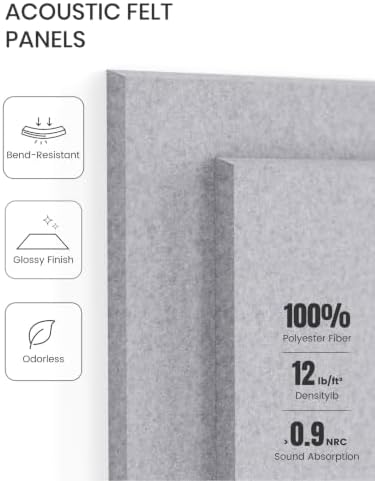 Fluxynara Felt Bulletin Board & Cork Board Alternative 48'' x 36'' - Image 5