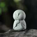Landical Buddha Sandstone Statues Zen Monk Sculptures,Prayer Monk by Landical